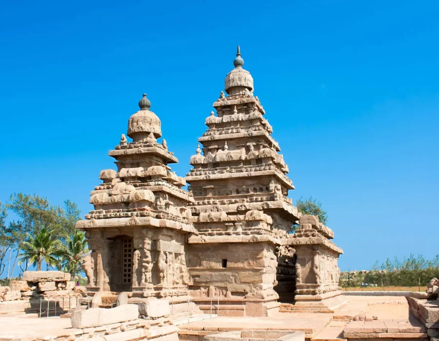 Shrines-Shiva-Shore-Temple-Vishnu-Mamallapuram-Tamil